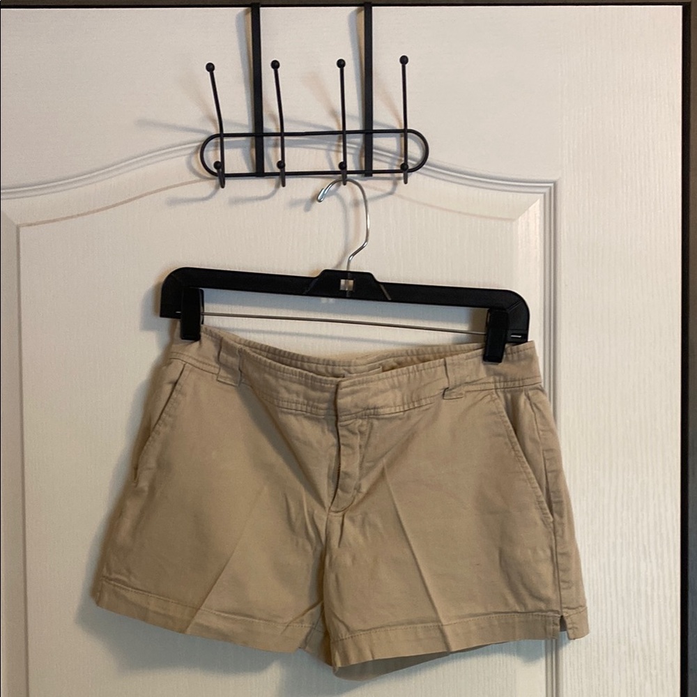 New York & Company Tan Women's Cargo Shorts